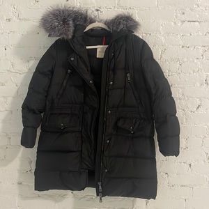 Moncler women winter coat with fur